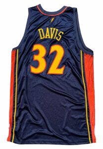 2004-05 Dale Davis Golden State Warriors Game-Used Jersey