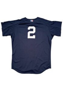 2004 Derek Jeter NY Yankees Player-Worn BP Jersey