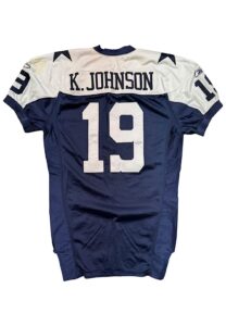 2004 Keyshawn Johnson Dallas Cowboys Game-Used Jersey