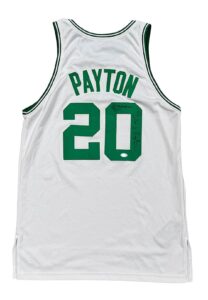 2005-05 Gary Payton Boston Celtics Game-Used & Autographed Jersey