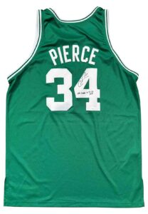 2005-06 Paul Pierce Boston Celtics Game-Used & Autographed Jersey