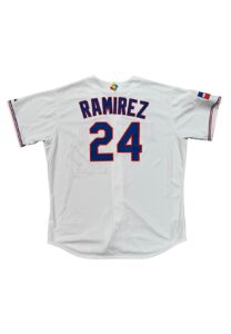 2006 MannyRamirez Dominicana WBC Team-Issued Jersey