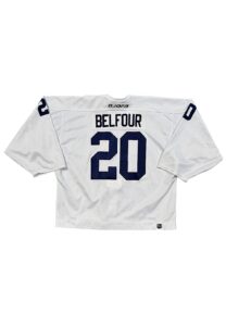 2007-08 Ed Belfour Toronto Maple Leafs Player-Worn Practice Jersey