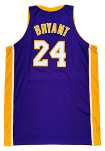 2007-08 Kobe Bryant LA Lakers Game-Used Jersey