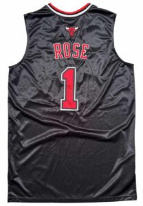 2008-09 Derrick Rose Chicago Bulls Rookie Game-Used & Autographed Jersey