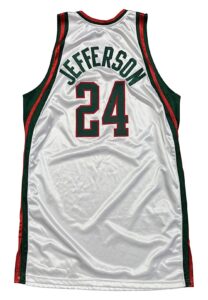 2008-09 Richard Jefferson Milwaukee Bucks Game-Used Jersey