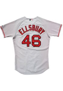 2008 Jacoby Ellsbury Boston Red Sox Game-Used Road Jersey