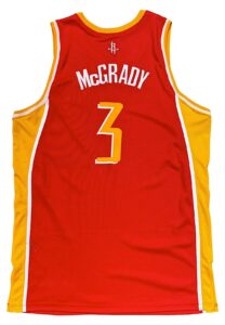 2009-10 Tracy McGrady Houston Rockets Game-Used Jersey