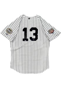 2009 Alex Rodriguez NY Yankees World Series Signed Jersey