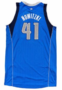 2010-11 Dirk Nowitzki Dallas Mavericks Game-Used Jersey