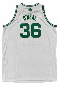 2010-11 Shaquille O’Neal Boston Celtics Game-Issued Jersey