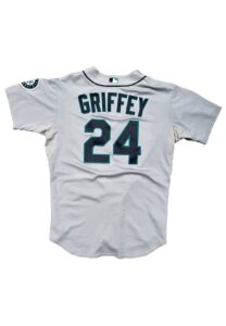 2010 Ken Griffey Jr. Seattle Mariners Game-Used Jersey