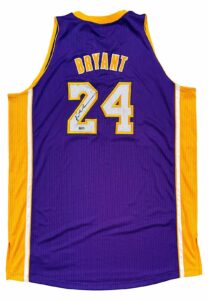 2011-12 Kobe Bryant LA Lakers Game-Used & Autographed Jersey