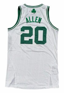 2011-12 Ray Allen Boston Celtics Game-Used Jersey