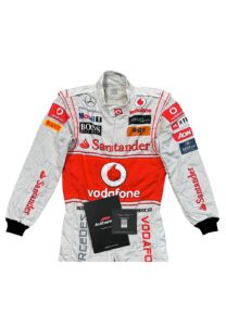 2011 Lewis Hamilton F1 Race-Worn Mclaren Suit