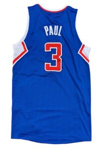 2012-13 Chris Paul LA Clippers Game-Used Jersey