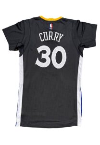 2014-15 Stephen Curry Golden State Warriors Game-Used Jersey