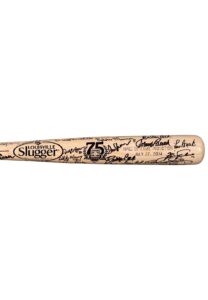 2014 Baseball Hall of Fame Attendee Signed Bat from Paul Molitor Induction