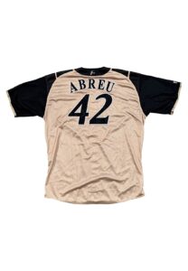 2014 Michael Abreu Nippon-Ham Fighters Japan Game-Used Jersey