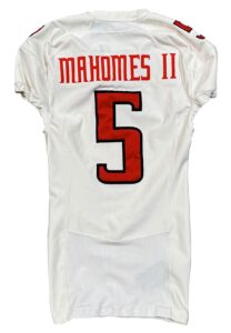 2014 Patrick Mahomes Texas Tech Game-Used Jersey