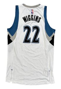 2015-16 Andrew Wiggins Minnesota Timberwolves Game-Used Jersey