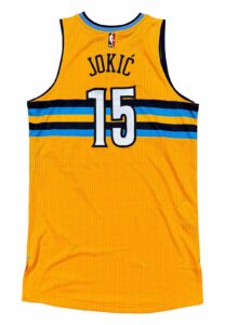 2015-16 Nikola Jokic Denver Nuggets Game-Used Jersey