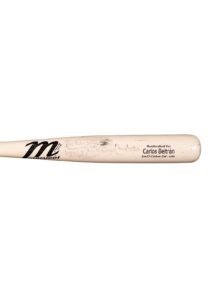 2015 Carlos Beltran NY Yankees Game-Used & Autographed Bat