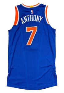 2016-17 Carmelo Anthony NY Knicks Game-Used Jersey