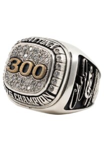 2016 Chase Elliott NASCAR Powershares 300 Championship Ring Presented to Gerald Rogers