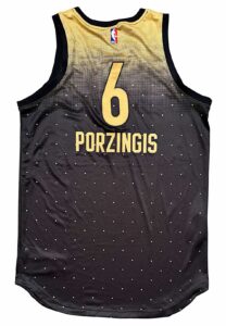 2016 Kristaps Porzingis Rising Stars Challenge Game-Issued Jersey