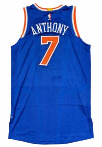 2017-18 Carmelo Anthony Team-Issued Jersey