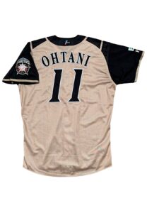 2017 Shohei Ohtani Nippon-Ham Fighters Japan Game-Used Jersey