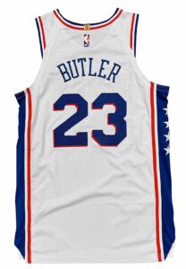 2018-19 Jimmy Butler Philadelphia 76ers Game-Used Jersey