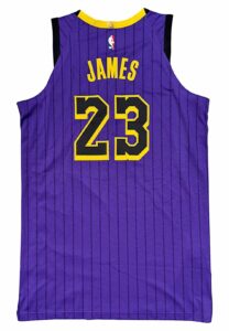 2018-19 LeBron James LA Lakers Lore Series Jersey