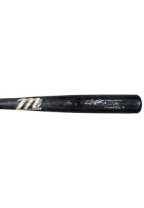 2018 Alex Bregman Houston Astros Game-Used & Autographed Bat