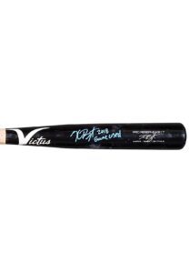 2018 Kris Bryant Chicago Cubs Game-Used & Autographed Bat