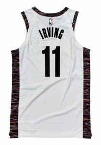 2019-20 Kyrie Irving Brooklyn Nets City Game-Used Jersey