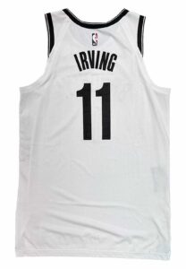 2019-20 Kyrie Irving Brooklyn Nets Game-Used Jersey