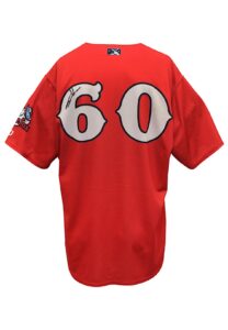 2019 Tanner Houck Pawtucket Red Sox Game-Used & Autographed Minor League Jersey