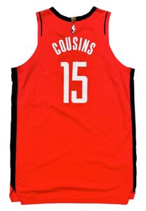 2020-21 DeMarcus Cousins Houston Rockets Game-Used Jersey