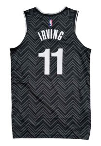 2020-21 Kyrie Irving BK Nets Earned Edition Game-Used Jersey