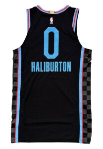 2020-21 Tyrese Haliburton Sacramento Kings City Edition Game-Used Jersey