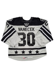 2020 Vitek Vanecek AHL All-Star Game-worn & Autographed Jersey