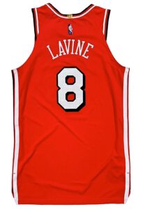 2021-22 Zach Lavine Chicago Bulls City Game-Used Jersey