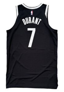 2022-23 Kevin Durant BK Nets Game-Used Jersey