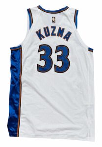 2022-23 Kyle Kuzma Washington Wizards Game-Used Jersey