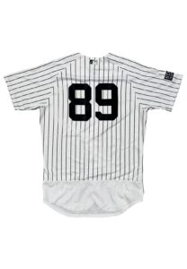 2023 Jasson Domínguez NY Yankees Team-Issued Rookie Jersey