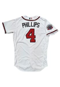 4/14/2017 Brandon Phillips Atlanta Braves Game-Used