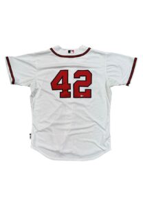 4/16/13 Juan Francisco Atlanta Braves Jackie Robinson Day Game-Used Jersey