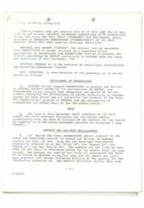 5/24/1982 Ted Nugent Atlantic Records Signed Contract